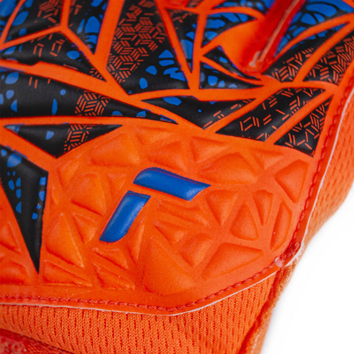 Reusch Attrakt Grip GK Gloves (Orange/Blue)