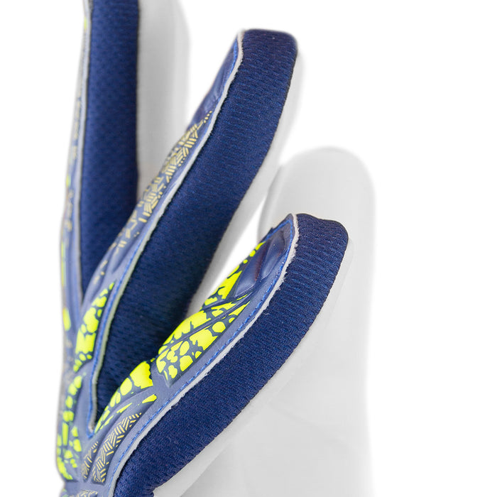 Reusch Starter Solid Junior GK Gloves (Blue/Yellow)