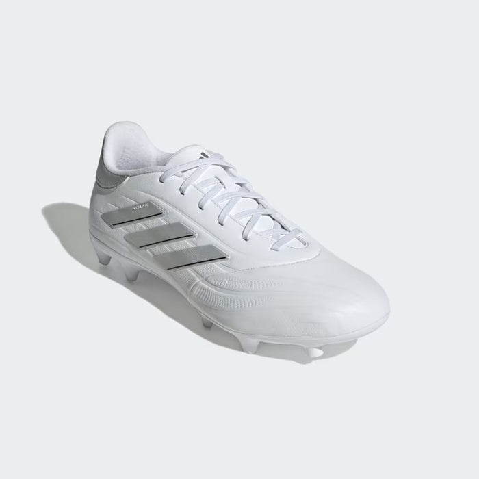 Adidas Copa Pure II League FG Football Boots (Cloud White/Cloud White/Silver Metallic)