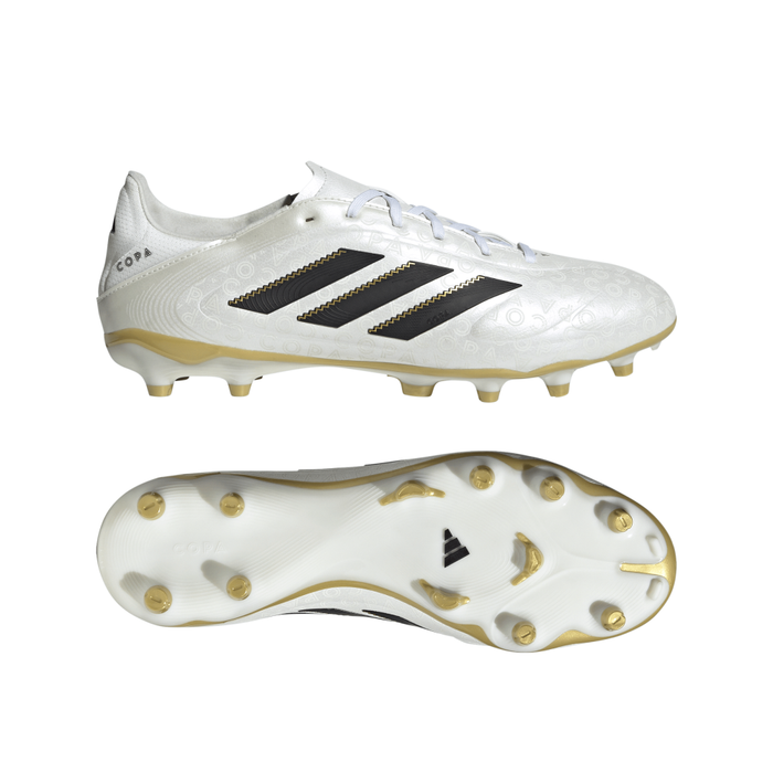 Adidas Copa Pure 3 League FG/MG Football Boots (Zero Metallic/Core Black/Gold Metallic)