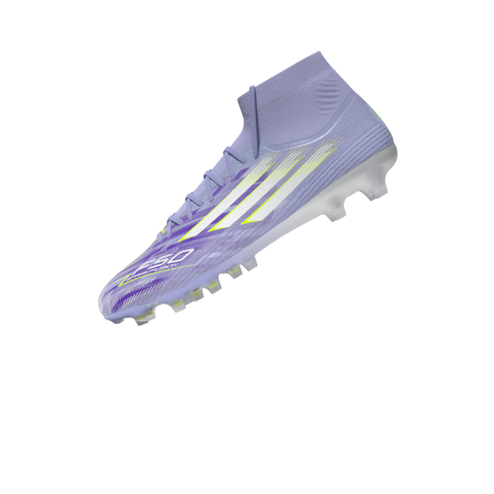 Adidas F50 Women's Sparkfusion Pro FG/AG Football Boots (Violet Tone/Lucid Lemon/Purple Rush)