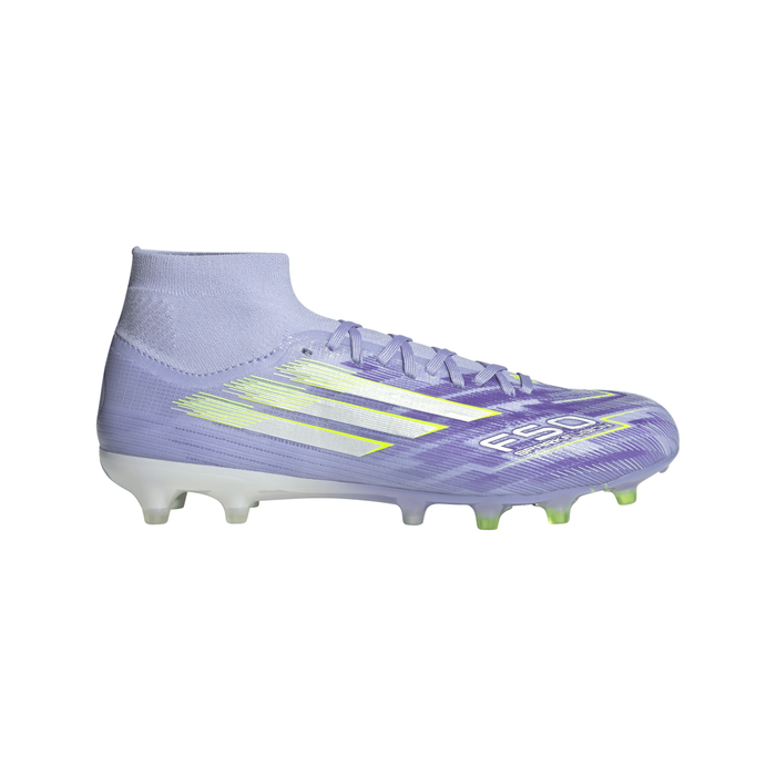 Adidas F50 Women's Sparkfusion Pro FG/AG Football Boots (Violet Tone/Lucid Lemon/Purple Rush)