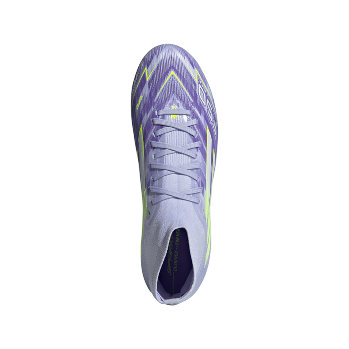 Adidas F50 Women's Sparkfusion Pro FG/AG Football Boots (Violet Tone/Lucid Lemon/Purple Rush)
