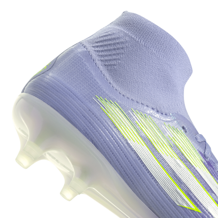 Adidas F50 Women's Sparkfusion Pro FG/AG Football Boots (Violet Tone/Lucid Lemon/Purple Rush)
