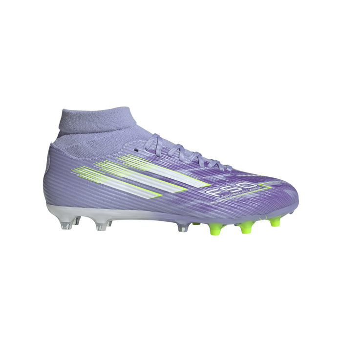 Adidas F50 Women's Sparkfusion League FG/AG Football Boots (Violet Tone/Lucid Lemon/Purple Rush)