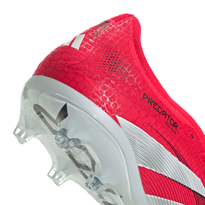 Adidas Predator Pro Fold-Over Tongue FG Football Boots(Lucid Red/White/Core Black)