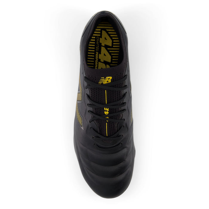 New Balance 442 Elite V2 SG Football Boots (Black/Metallic Gold)