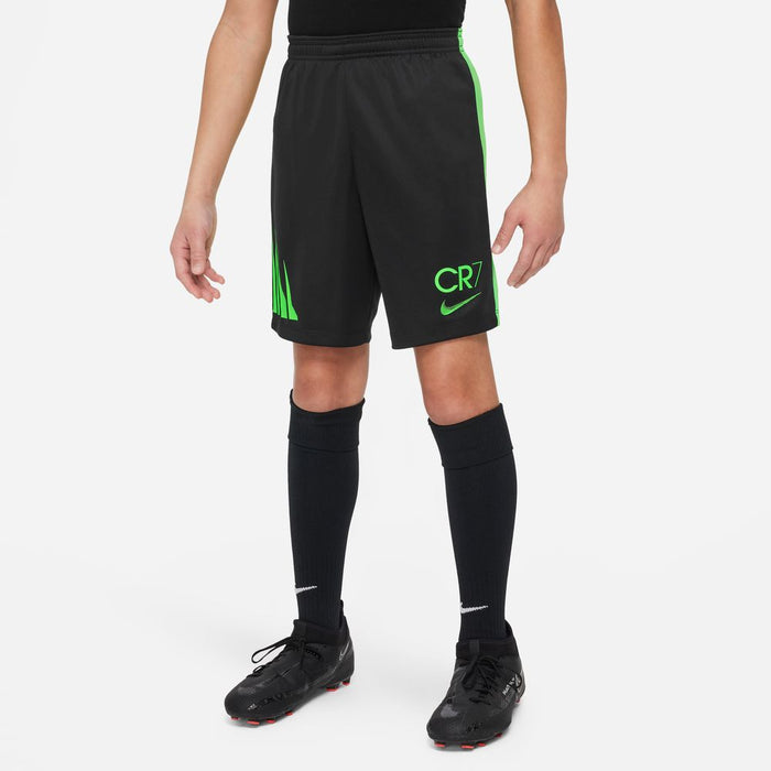 Nike Youth CR7 Dri-FIT Academy 23 Football Shorts (Black/Green Strike)