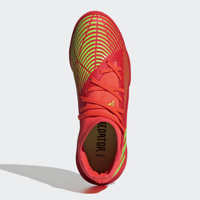 Adidas Predator Edge.3 IN Jnr Football Boots (Red/Green)