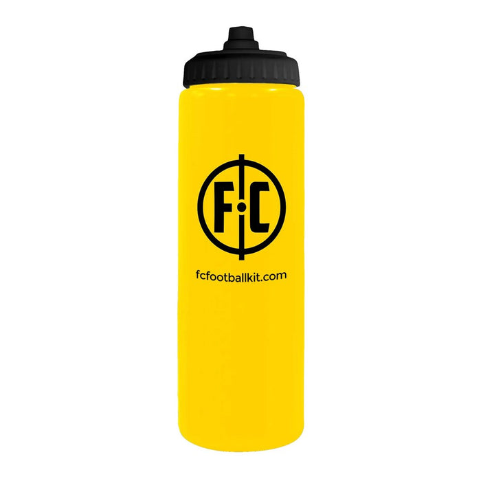 FC Sure Shot Drink Bottle 750ml - Yellow