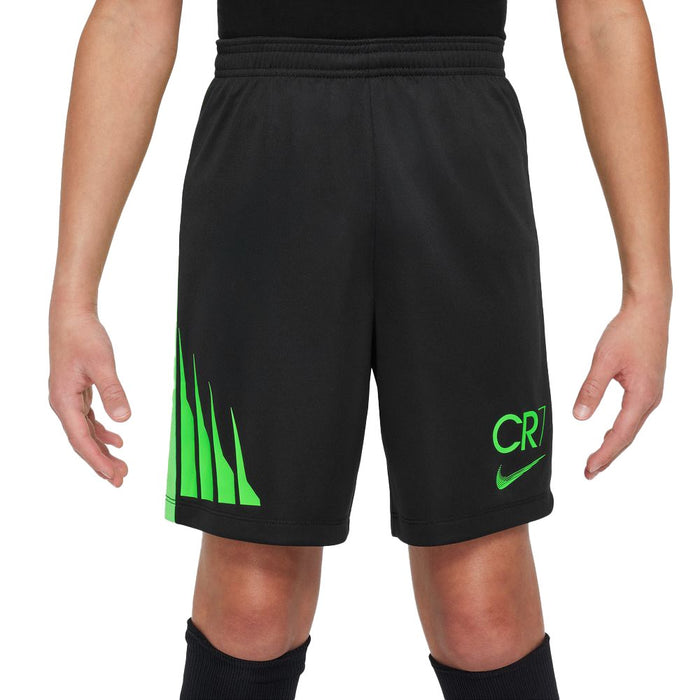 Nike Youth CR7 Dri-FIT Academy 23 Football Shorts (Black/Green Strike)