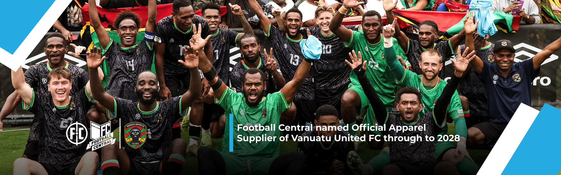 Football Central Signs Exclusive 3-Year Partnership with Vanuatu United FC