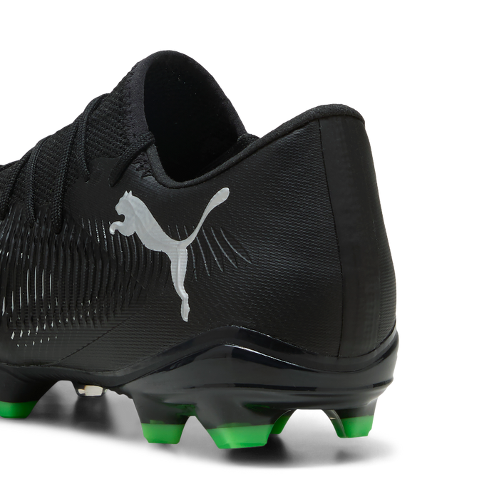 Puma Future 8 Match Low FG/AG Football Boots (Black/Cool Light Gray/Fluro Green)