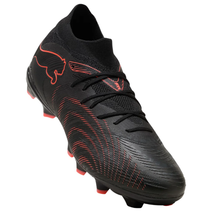 Puma Future 9 Match FG/AG Football Boots (Black/Glowing Red)