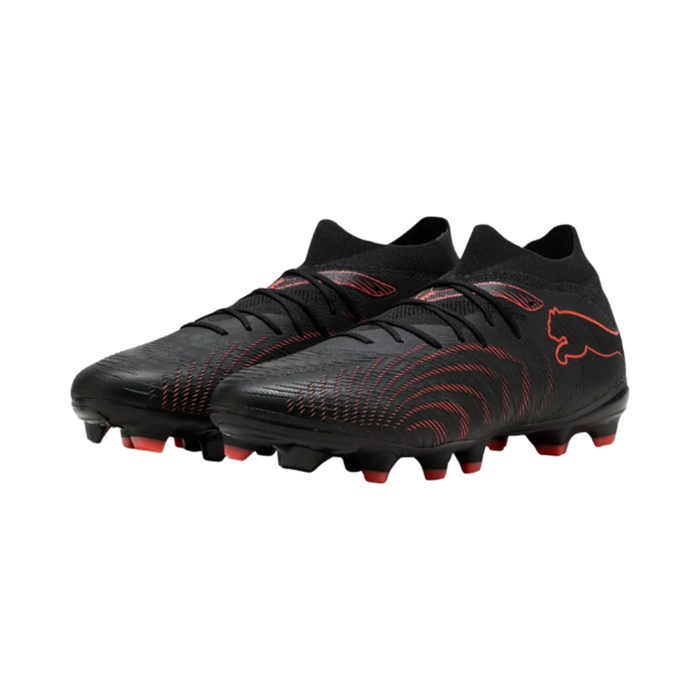 Puma Future 9 Match FG/AG Football Boots (Black/Glowing Red)