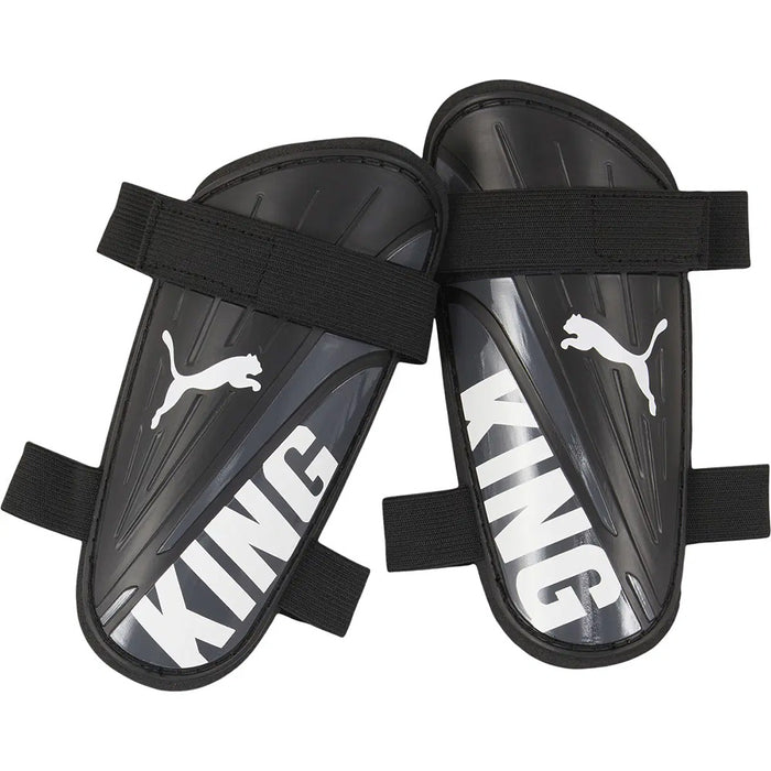 Puma King Strap Shinguards (Black/White)