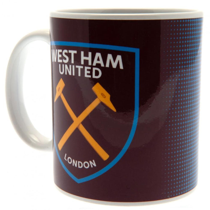 West Ham United Halftone Mug