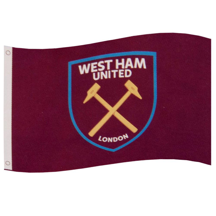 West Ham United Core Crest Flag