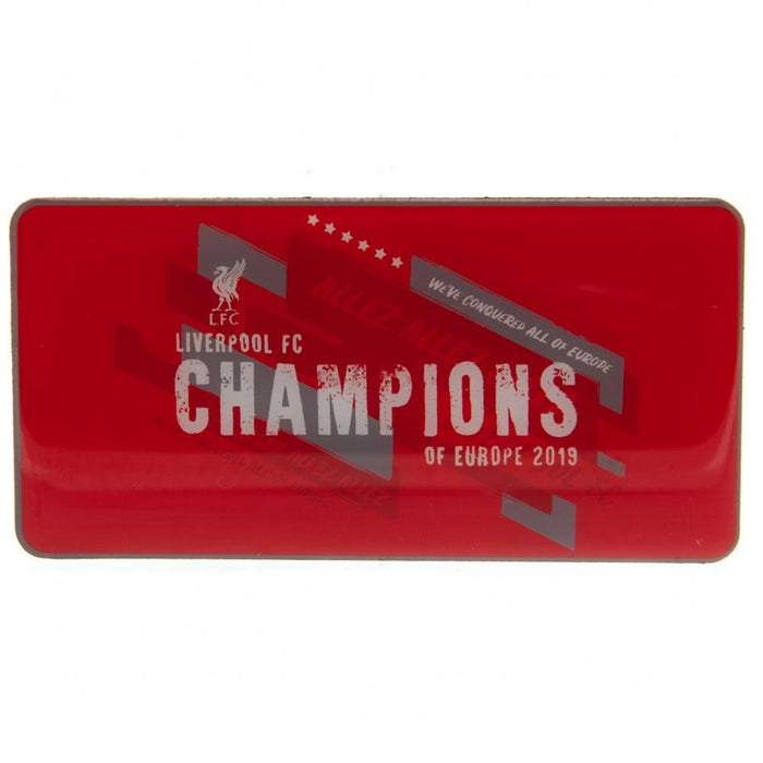 Liverpool Champions Of Europe Fridge Magnet