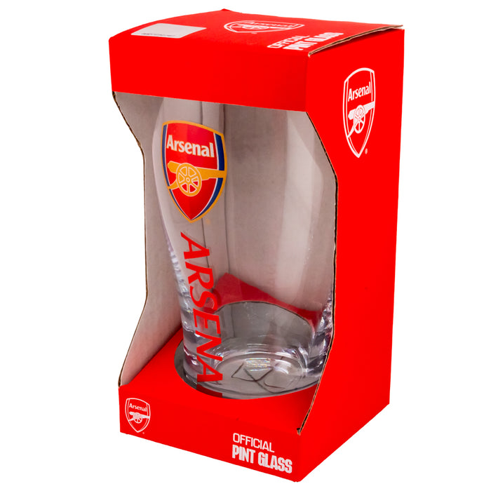 Arsenal Tulip Pint Glass