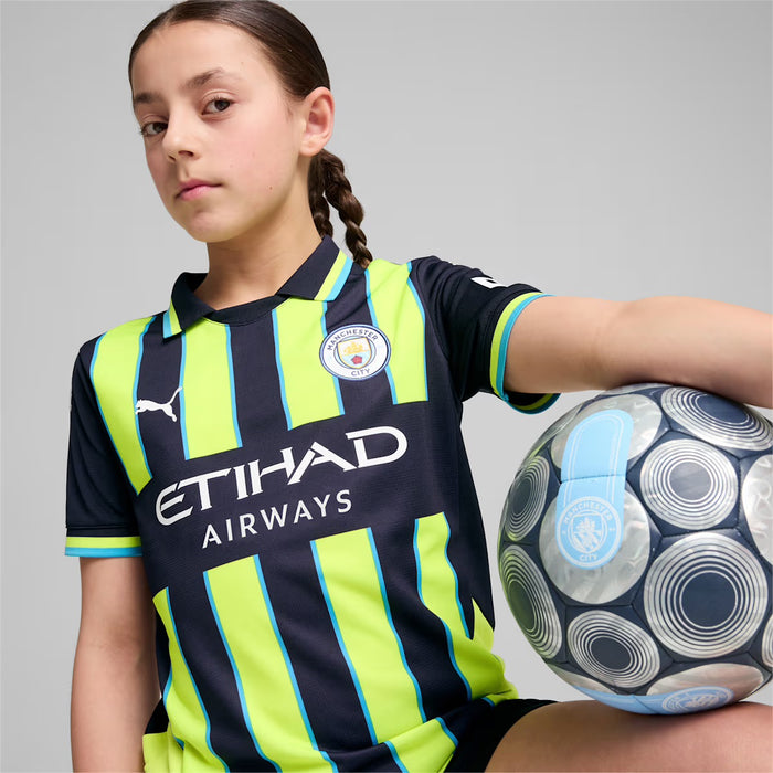 Manchester City Youth Away Jersey 24/25