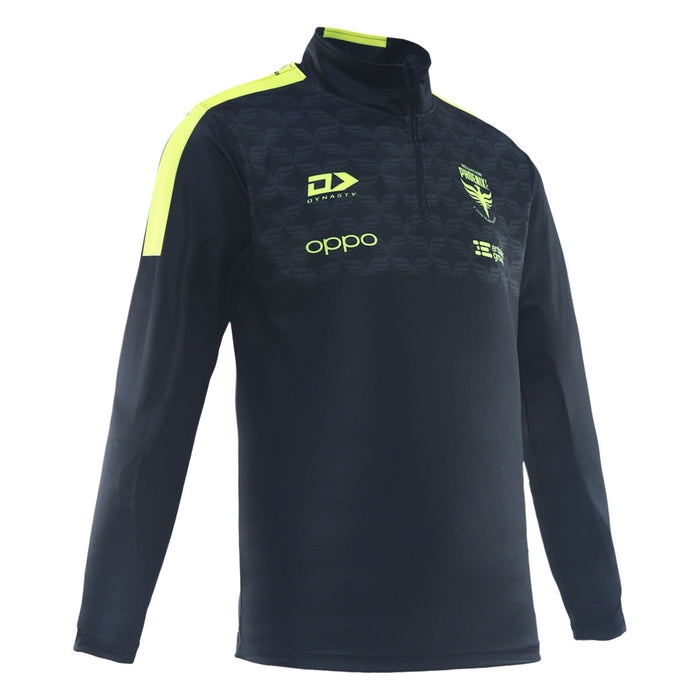 Wellington Phoenix Mens 1/4 Zip Pullover 25/26 - Black