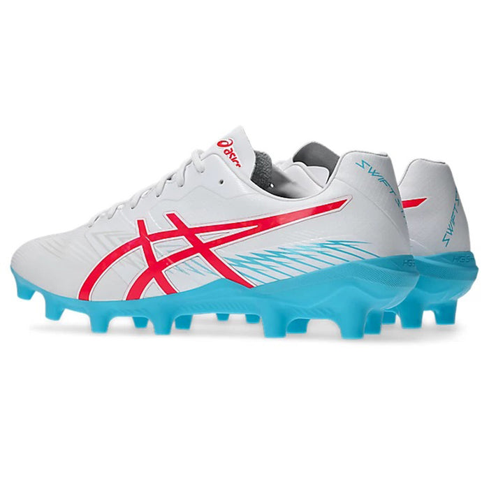 Asics Swift Strike FG Football Boots (White/Diva Pink)