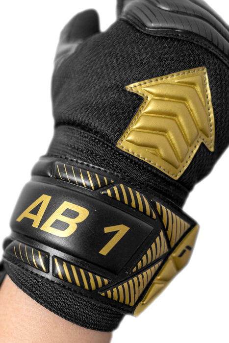 Reusch Attrakt AB1 Duo GK Glove (Black/Gold)