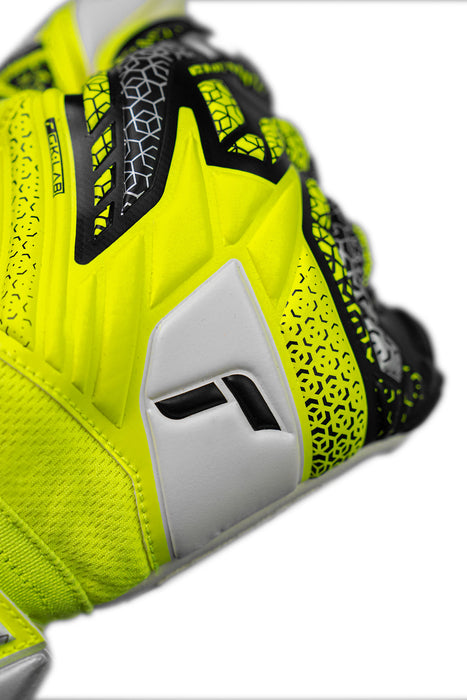 Reusch Attrakt Grip GK Gloves (Safety Yellow/Silver)