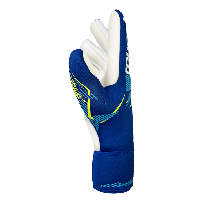 Reusch Fastgrip Advance Junior GK Gloves (Sharp Blue/White)