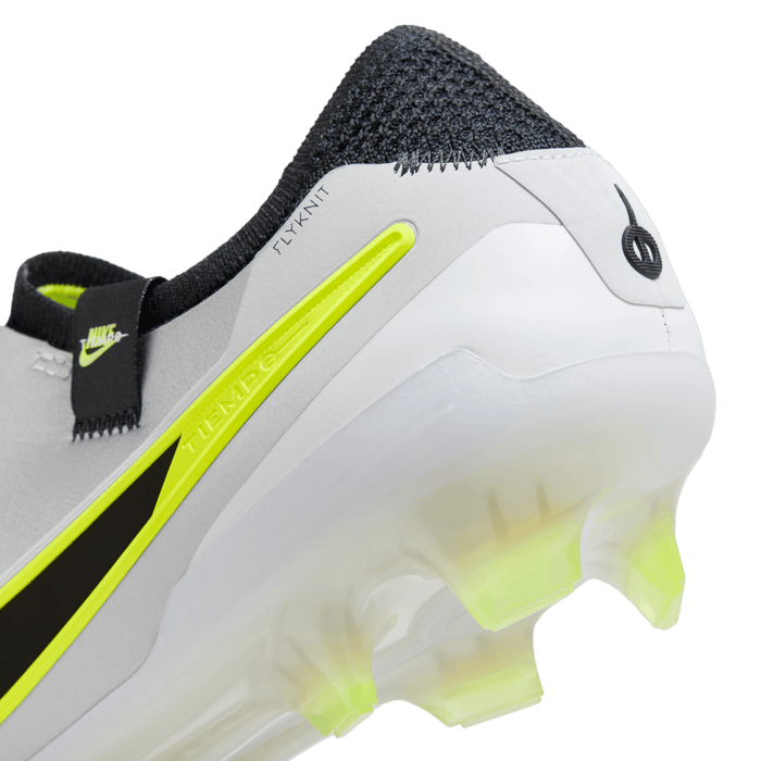 Nike Tiempo Legend 10 Elite FG Football Boots (Silver/Black/Volt)