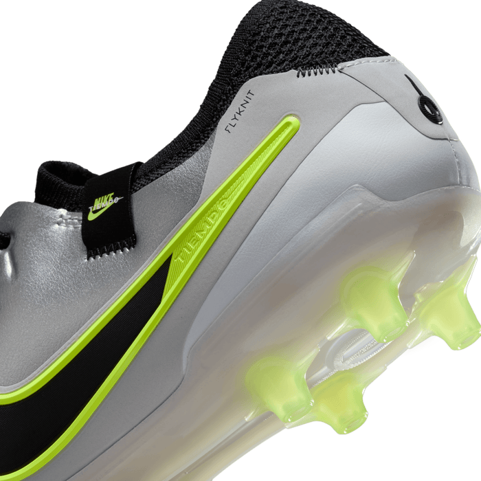 Nike Tiempo Legend 10 Elite AG-Pro Football Boots (Silver/Black/Volt)