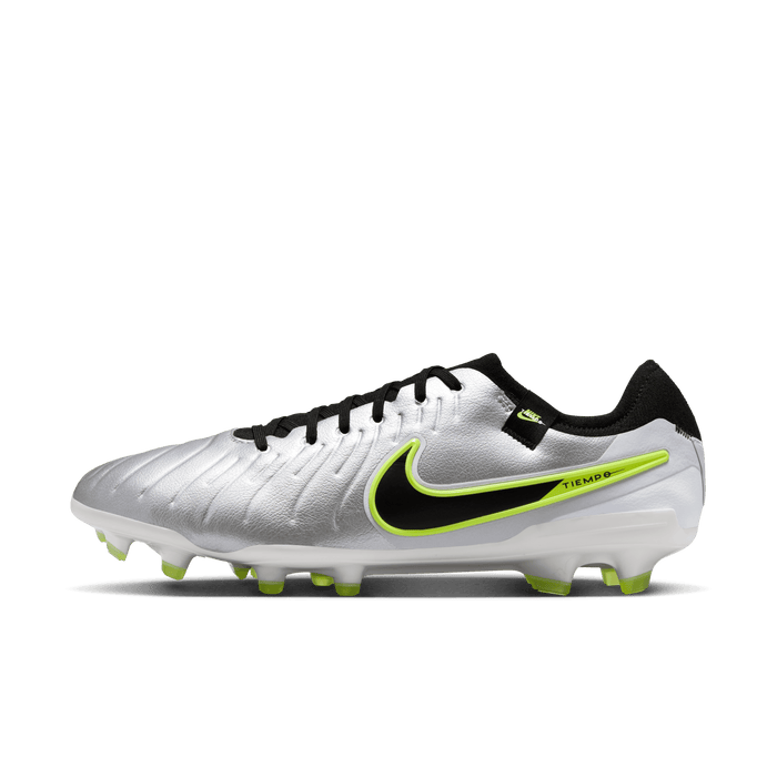 Nike Tiempo Legend Pro FG Football Boots (Metallic Silver/Black/Volt)