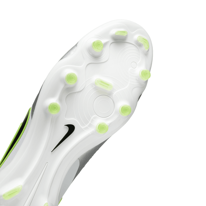 Nike Tiempo Legend Pro FG Football Boots (Metallic Silver/Black/Volt)