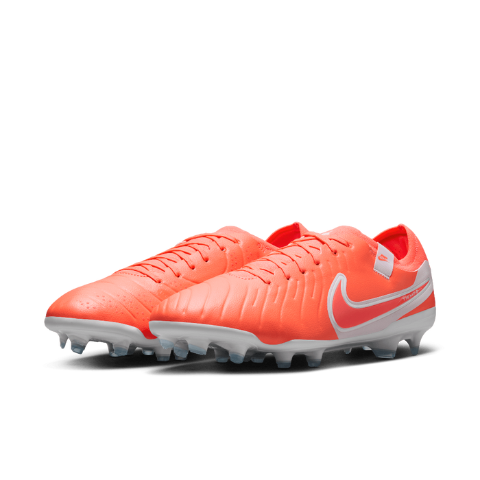 Nike Tiempo Legend 10 Pro FG Football Boots (Hot Lava/White)