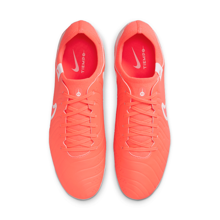 Nike Tiempo Legend 10 Pro FG Football Boots (Hot Lava/White)