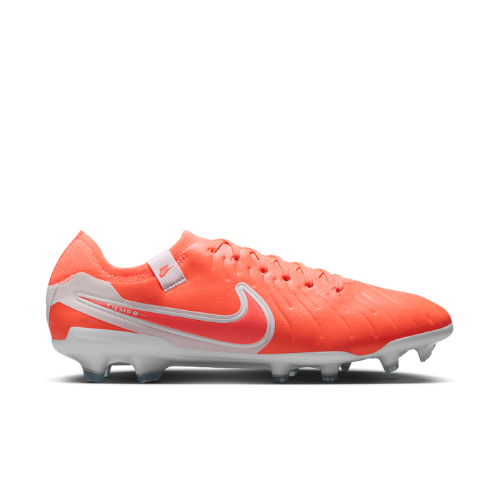 Nike Tiempo Legend 10 Pro FG Football Boots (Hot Lava/White)