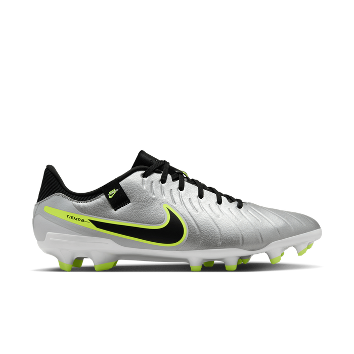 Nike Tiempo Legend 10 Academy FG Football Boots Silver Black Volt Football Central