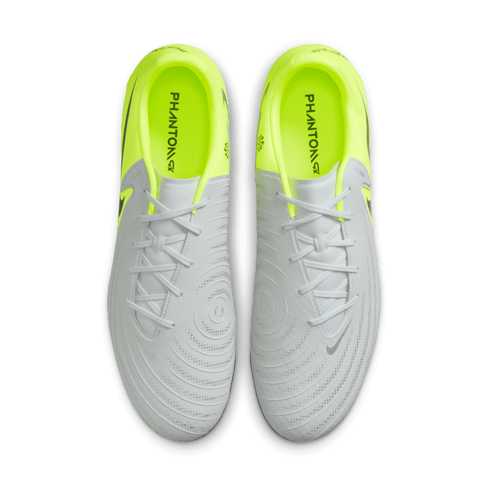 Nike Phantom GX 2 Academy FG/MG Football Boots (Metallic Silver/Black/Volt)