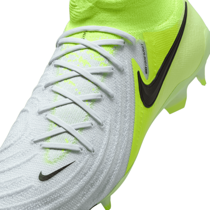 Nike Phantom Luna 2 Elite FG Football Boots (Metallic Silver/Black/Volt)