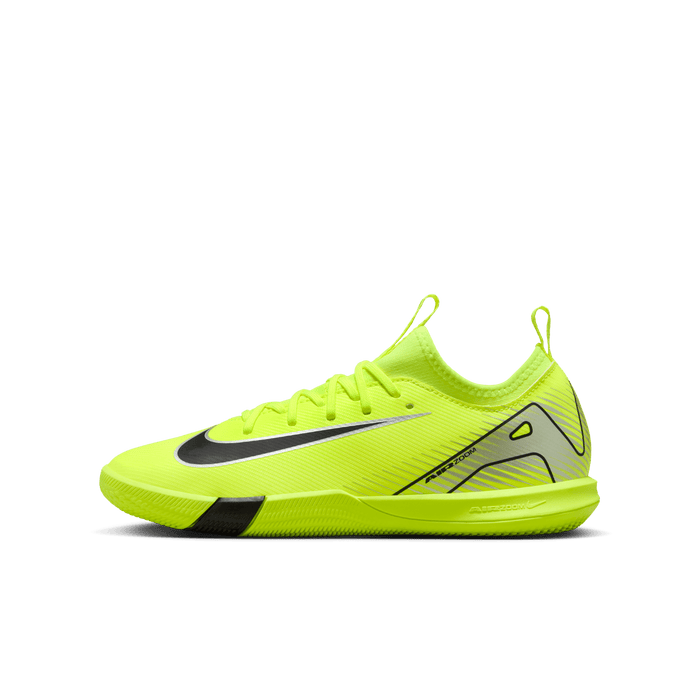 Nike Jr Mercurial Vapor 16 IC Indoor Football Shoes (Volt/Black)