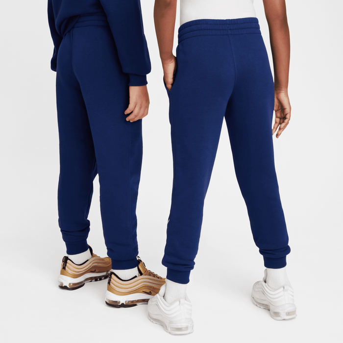 Nike Youth CR7 Club Fleece Football Joggers (Blue Void/Metallic Gold)