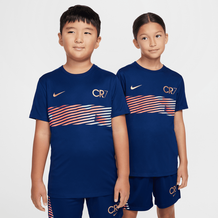 Nike CR7 Youth Dri-FIT Academy23 Football Top (Blue Void/Metallic Gold)