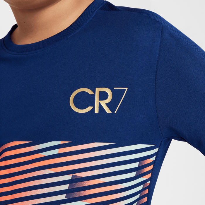 Nike CR7 Youth Dri-FIT Academy23 Football Top (Blue Void/Metallic Gold)