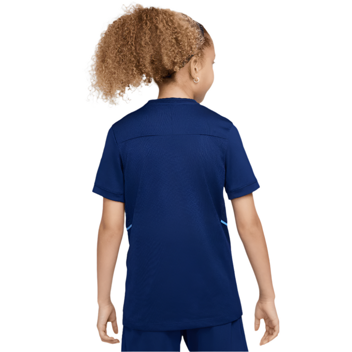 Nike Erling Haaland Youth Dri-FIT Academy 25 Football Top (Blue Void/University Blue)