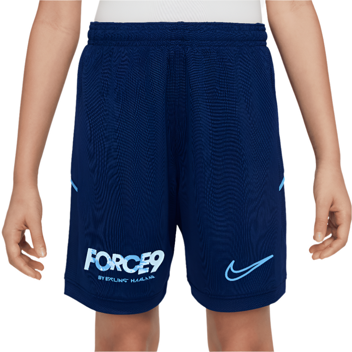 Nike Erling Haaland Youth Dri-FIT Academy 25 Shorts (Blue Void/University Blue)