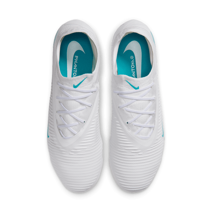 Nike Phantom 6 Low Pro FG Football Boots (White/Dusty Cactus/White)