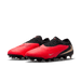 Nike Phantom 6 Low Pro FG football boot in bright crimson, blur and black - toe and forefoot