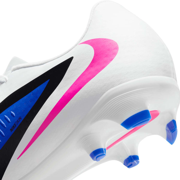 Nike Phantom 6 Low Academy FG/MG Football Boots (Racer Blue/Pink Blast/White)