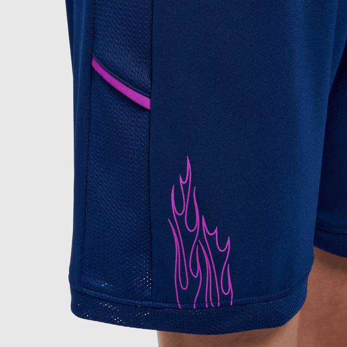 Nike Kylian Mbappé Youth Dri-FIT Academy25 Football Shorts (Blue Void/Blue Void/Metallic Gold)